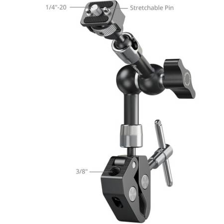 SmallRig 5310 - Magic Arm z zaciskiem szczękowym, porty